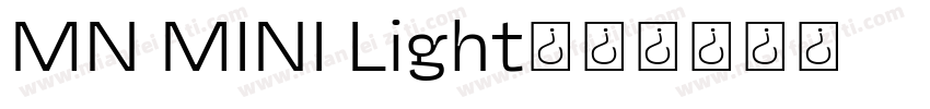 MN MINI Light字体转换